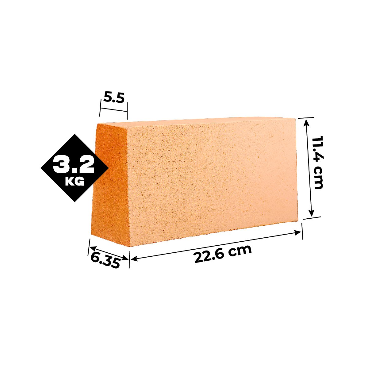 refractario arco 1"